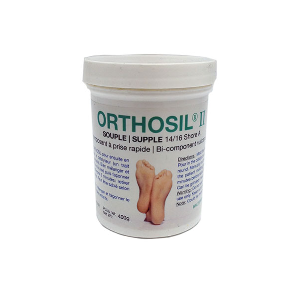 ORTHOSIL® II Souple - Dureté : 14/16 (400g) Rose