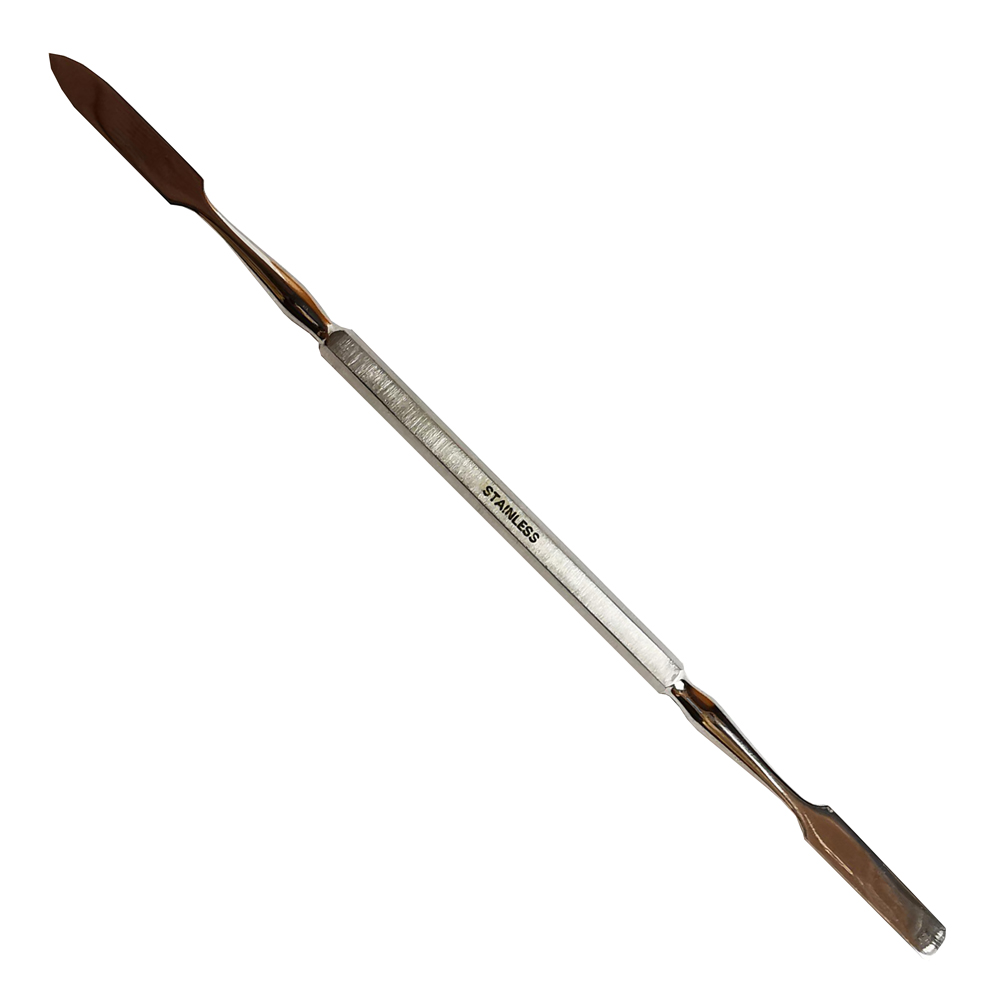 Double flexible spatula
