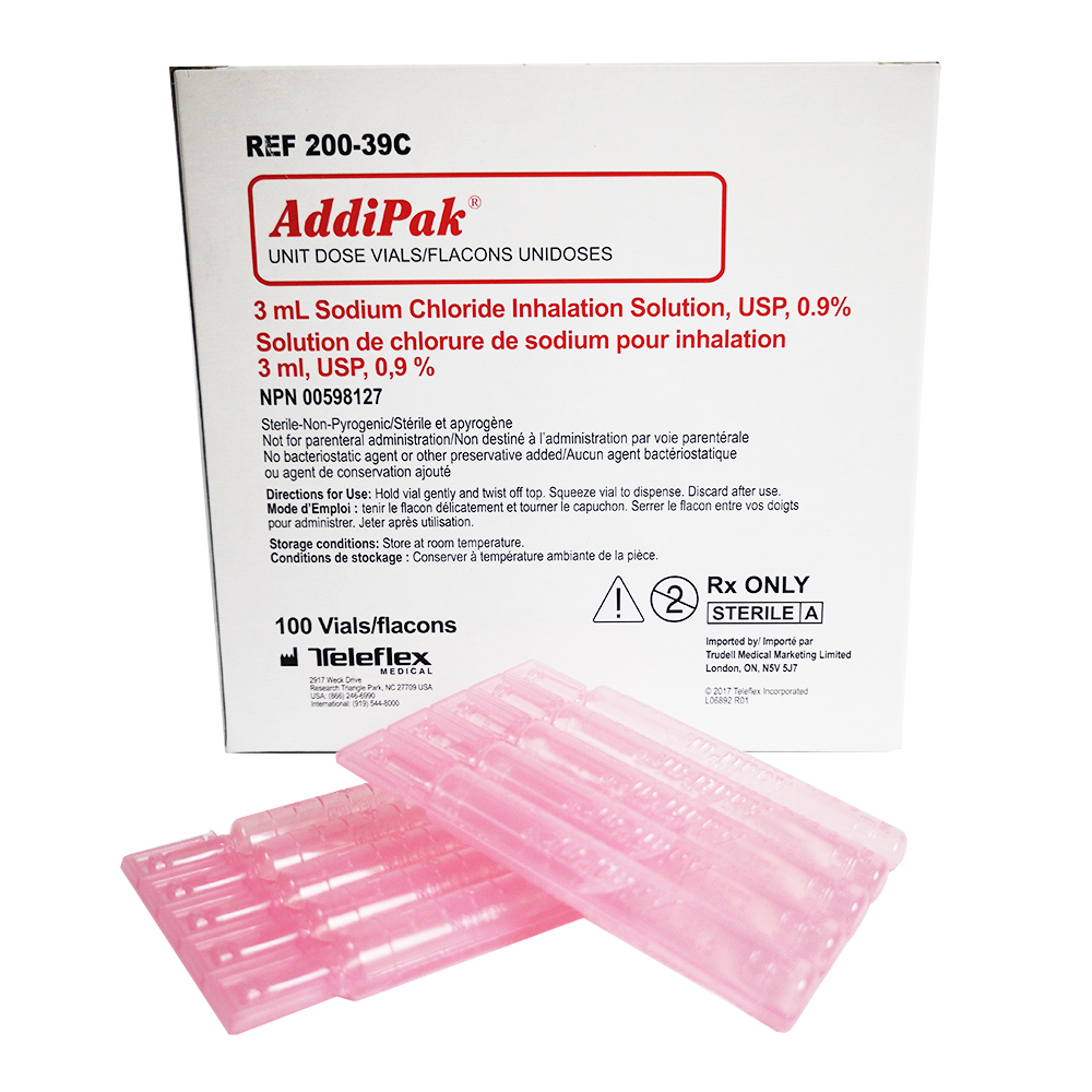 [465103] ADDIPAK® Solution de chlorure de sodium (NaCl) 0.9% 3 ml (100/pqt)