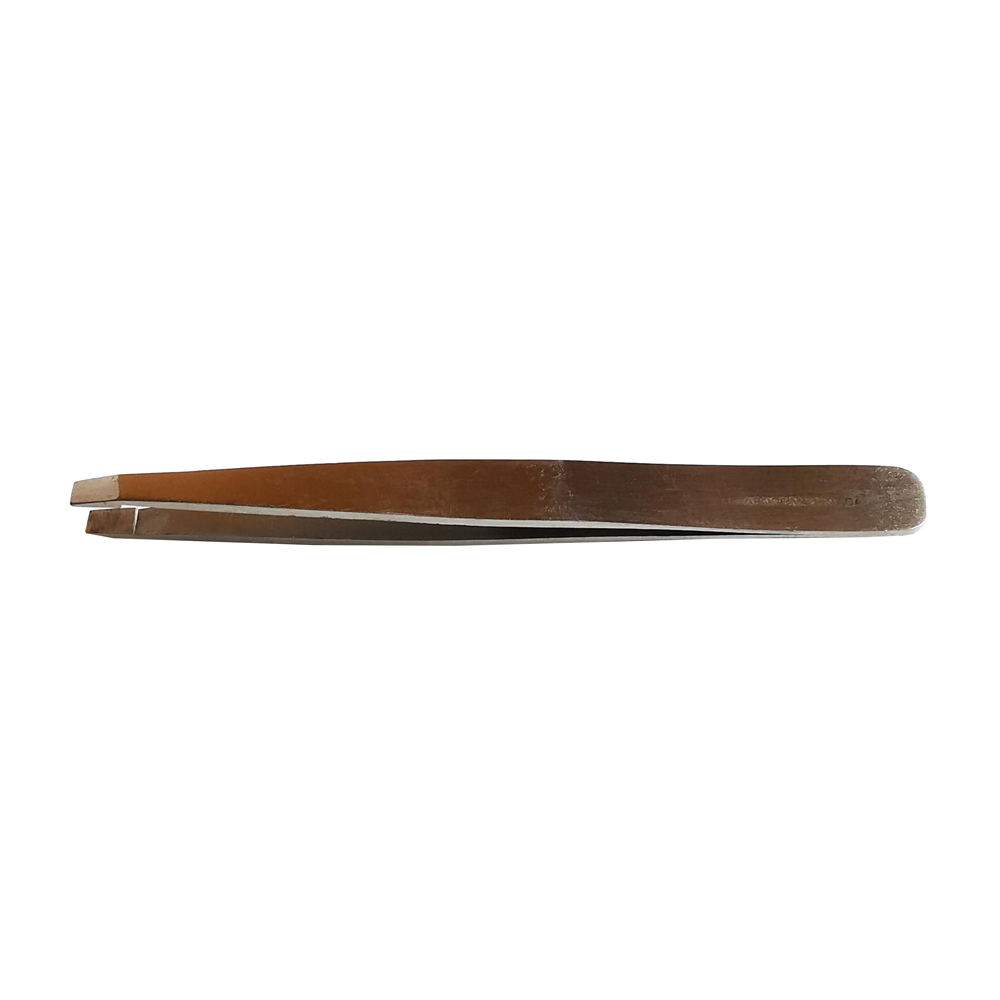 Stainless steel tweezers - 10 cm - straight tip