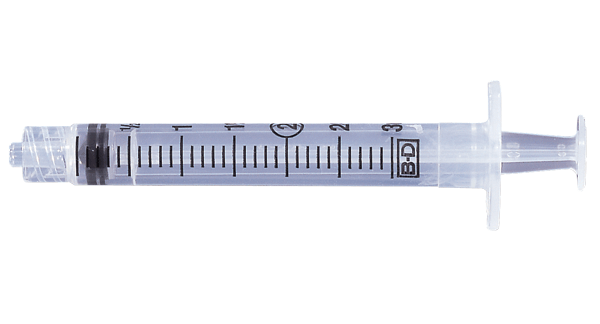BD® Seringues sans aiguille 3 cc (200/box)