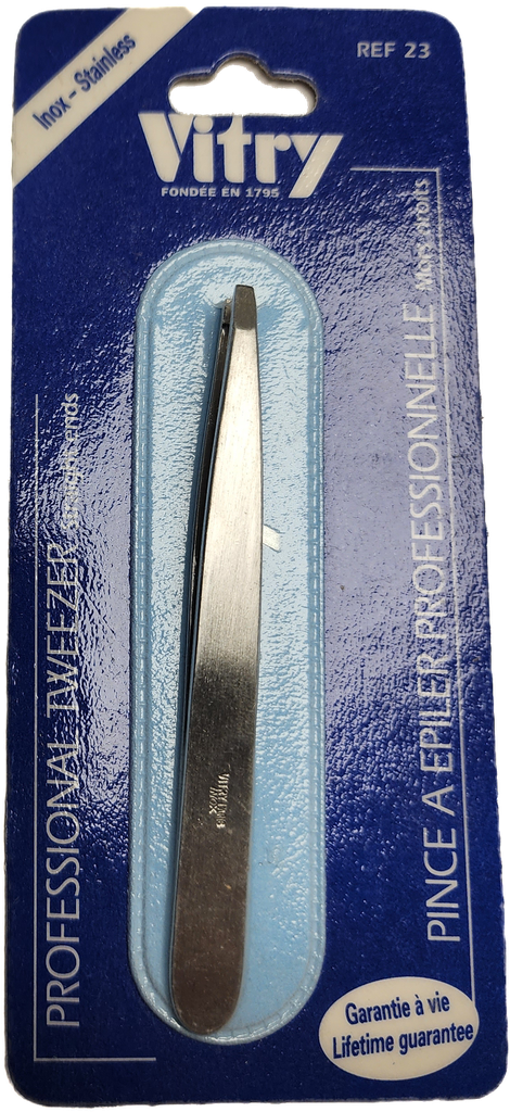 VITRY® Professional Tweezer - Straight ends - Stainless