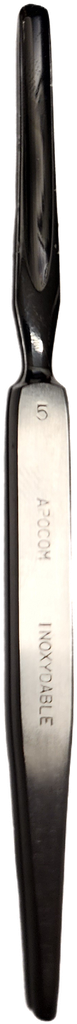 Gouge monobloc - Acier Inoxydable - 5 mm
