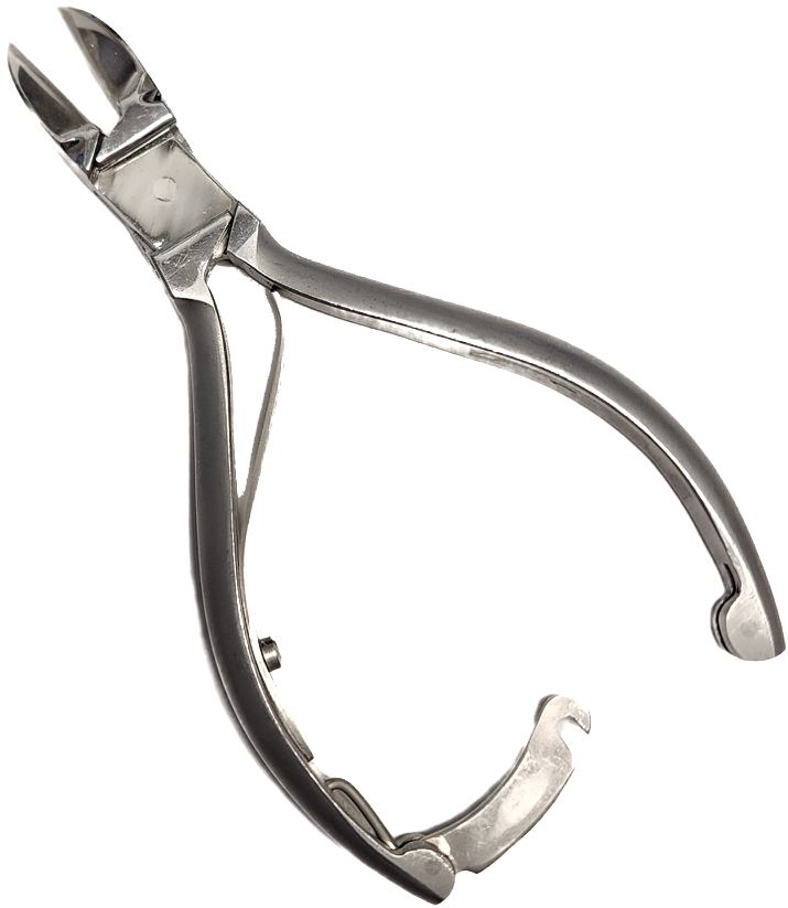 Pince à Ongles Démultipliée - Mors Concave - Acier Inoxydable - 13 cm