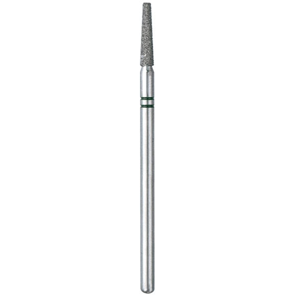 EDENTA® Fraise aiguille en diamant à bout plat - gros grain