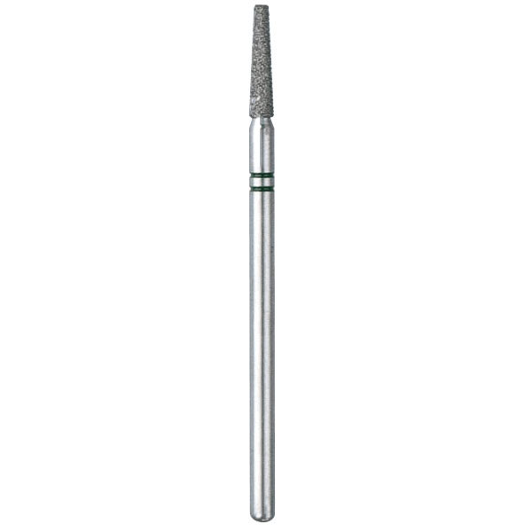 EDENTA® Needle shaped diamond bur w/ flat tip - coarse grit