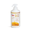 [GE 1112411] GEHWOL® FUSSKRAFT® Crème Soft Feet Crème Lait & miel (avec pompe) 500 ml