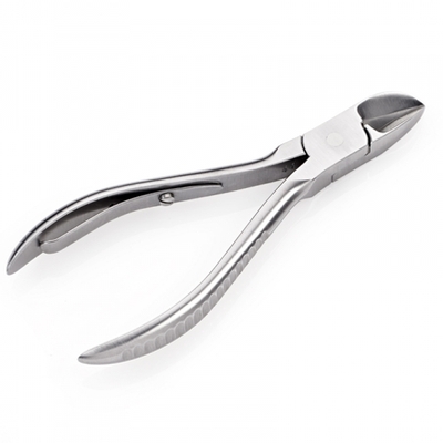 AESCULAP® Simple spring nail nipper - concave jaw