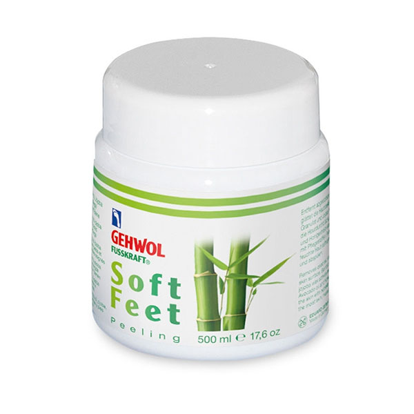 GEHWOL® FUSSKRAFT® Soft Feet Peeling Bambou & Jojoba 500 ml