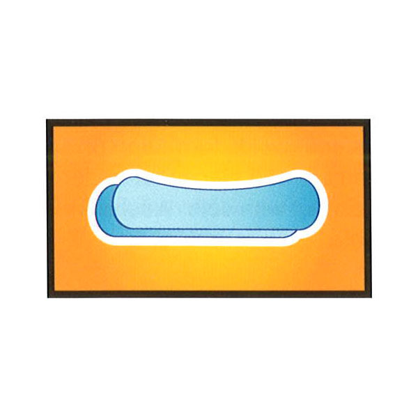 PODOCURE® Gel heel or achilles tendon protector with adhesive pad - One Size (4)