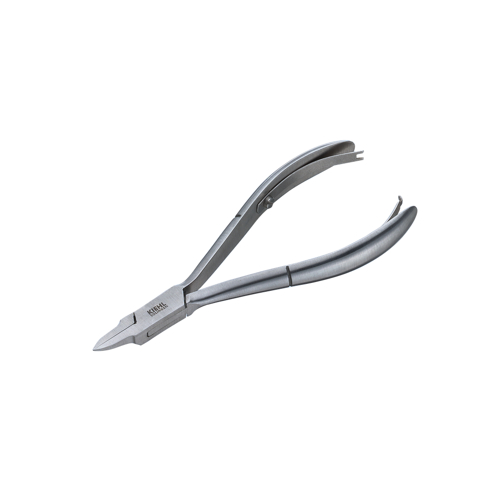 [13070-11CM] KIEHL® Pince à ongles incarnés à double ressort - Mors droits effilés - 11 cm