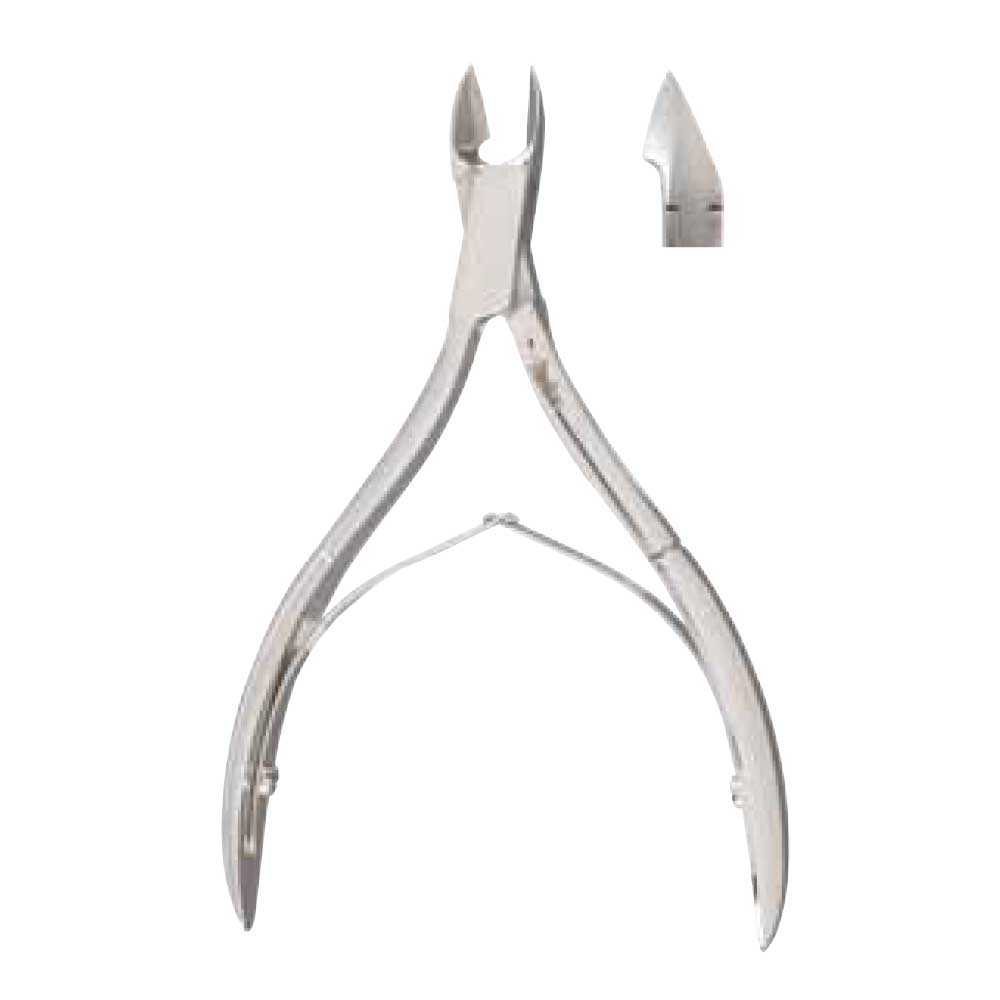 MILTEX® Pince à cuticules en stainless steel (4½ pouces avec bec de 9 mm)