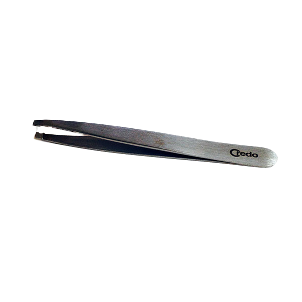 Credo® Pince à épiler droite - 9,5 cm
