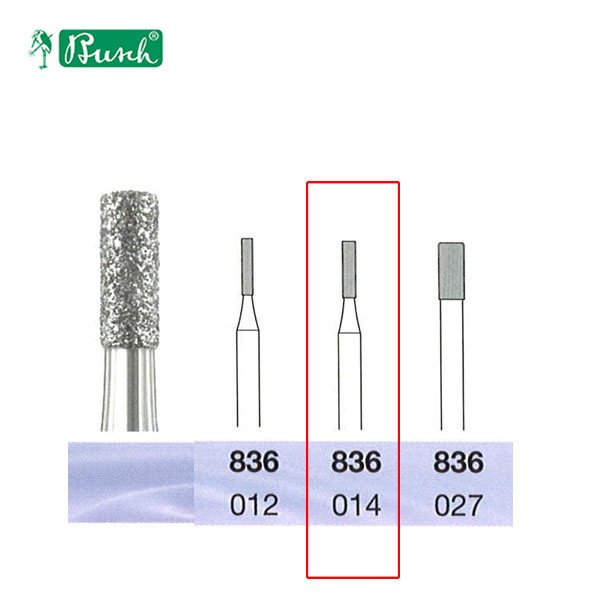 [2836014] BUSCH® Fraise en diamant - Grain moyen