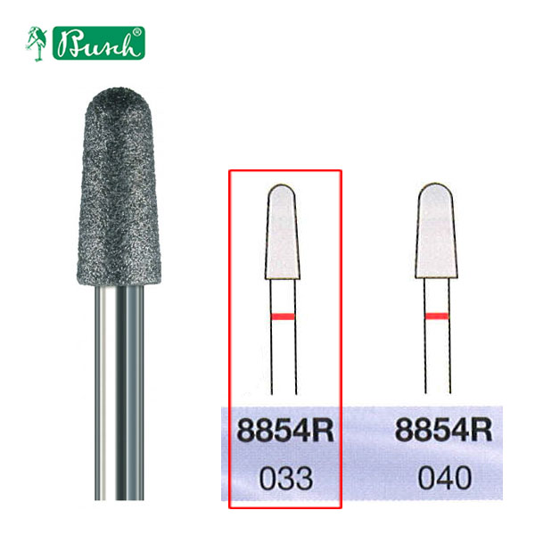 °BUSCH® Fraise en diamant - Grain fin