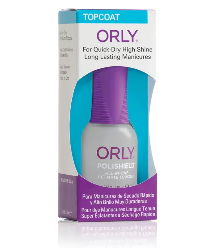 ORLY® POLISHIELD® Ultime Couche de Finition/Top Coat tout-en-un - 9 ml