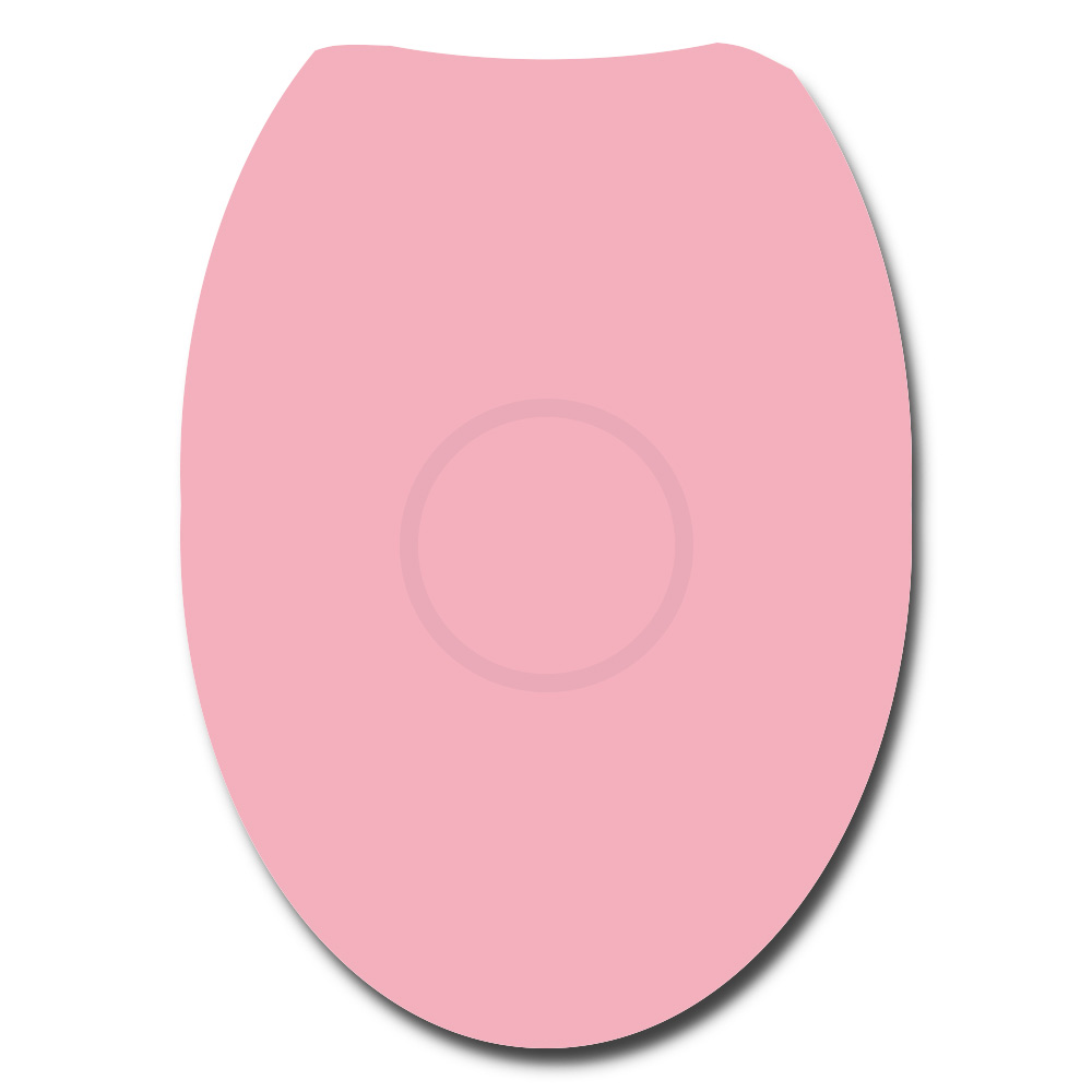 PODOCURE® Protective Cushion Soft Foam Adhesive Oval (9) Pink