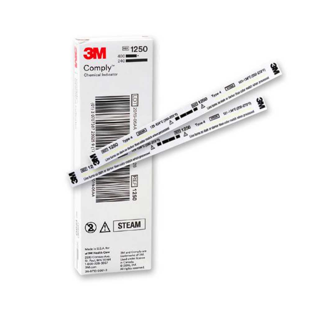 3M® Indicateur chimique interne autoclave à vapeur (480)..