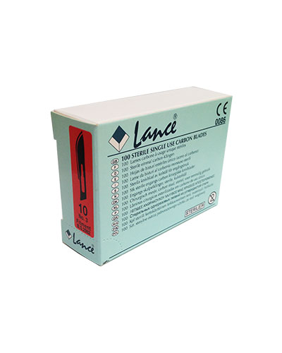 LANCE® Lames en carbone (100) Nº10