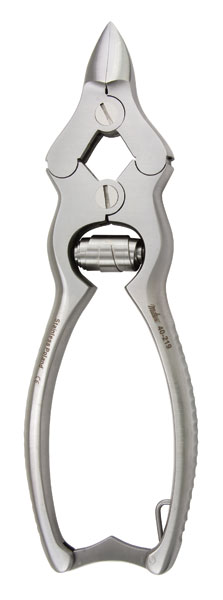 MILTEX® Pince à ongles en acier inoxydable à double articulations - Mors concaves - 6 pouces