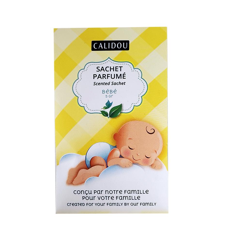 [C041-5] Calidou® Sachet Parfumé - Bébé (5 g) Paquet de 5