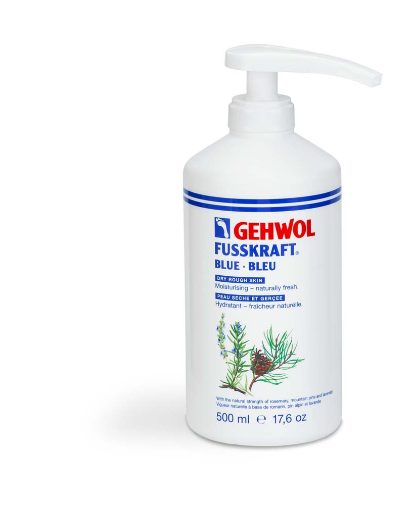 [GE 1110211] GEHWOL® FUSSKRAFT® Blue - dry rough skin (with dispenser) 500 ml