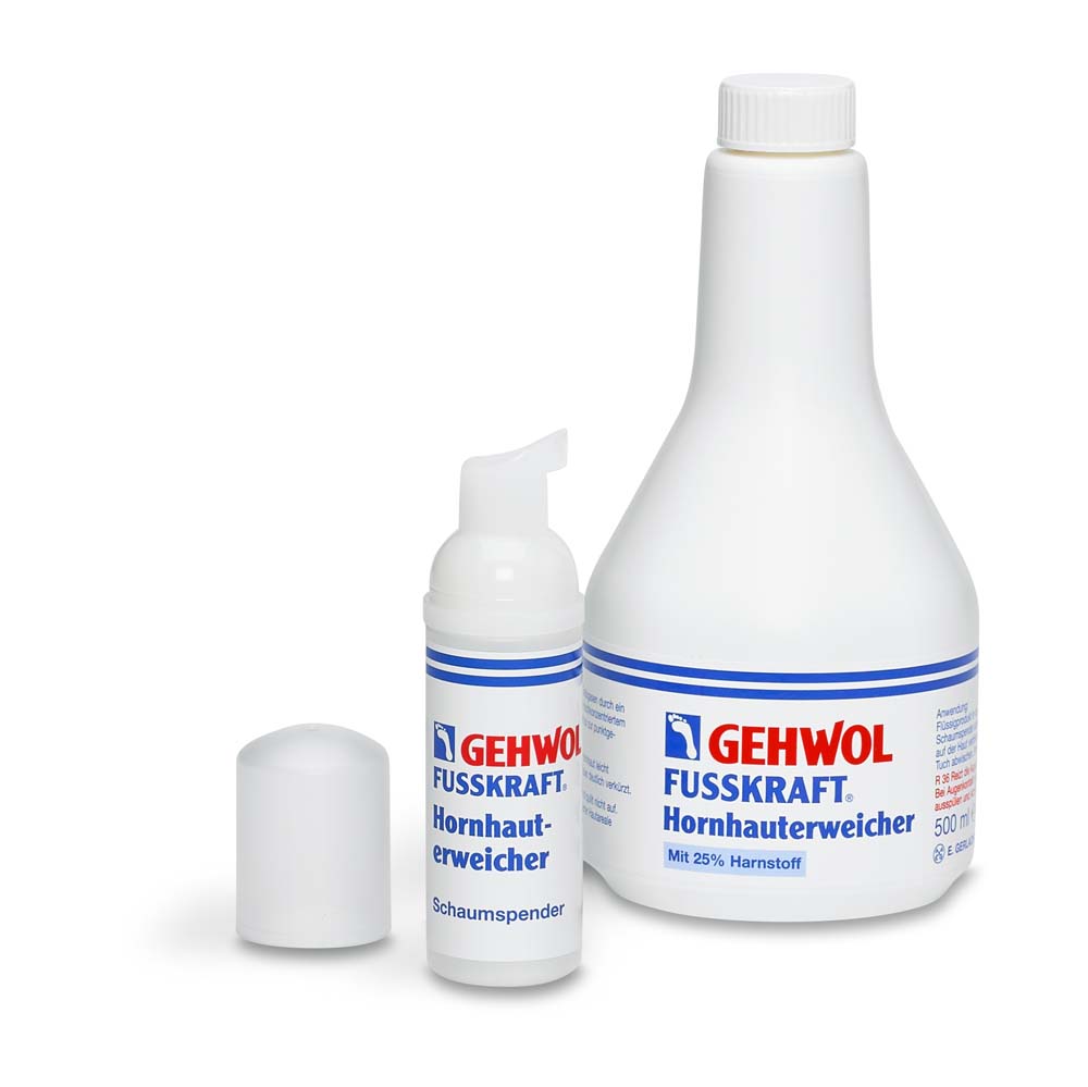 [GE 1111711] GEHWOL® FUSSKRAFT® Callus Softener with foam dispenser 500ml