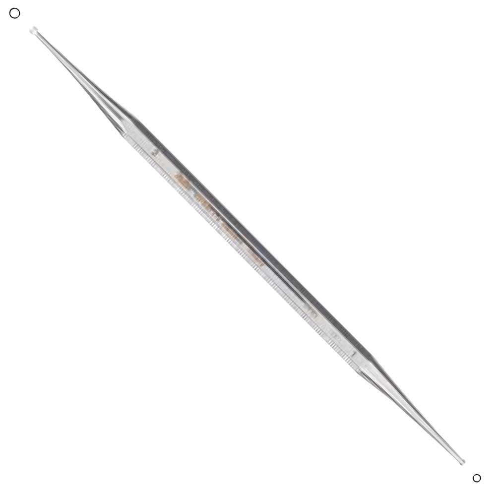 [140-58/1-2] MILTEX® Curette Excavator (1.5 mm & 2 mm) double ended, with holes