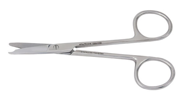 [1V99-102] MILTEX® VANTAGE® Littauer Jr. Straight Suture Scissor (4½'') Blunt Tip 