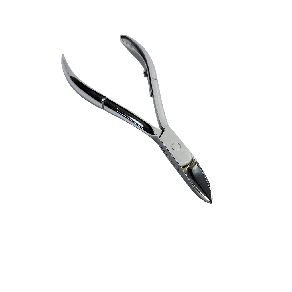 [140225CH] MILTEX® Chrome Nail Nipper, Single Spring (4½'') Straight Jaw