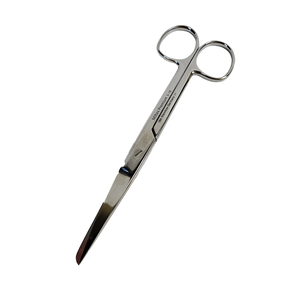 [140303SB] MILTEX® Straight Scissor (6½&quot;) Sharp/Round Tip