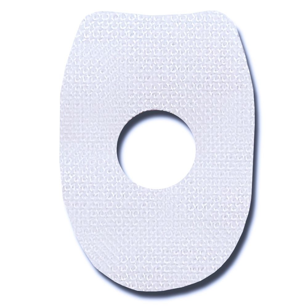 [7G09] PODOCURE® Protective Cushion Soft Foam Adhesive (9) Oval