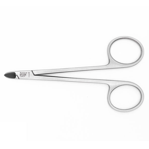 [1HF445R] AESCULAP® Cuticle nipper - straight cutting edge (9 mm)
