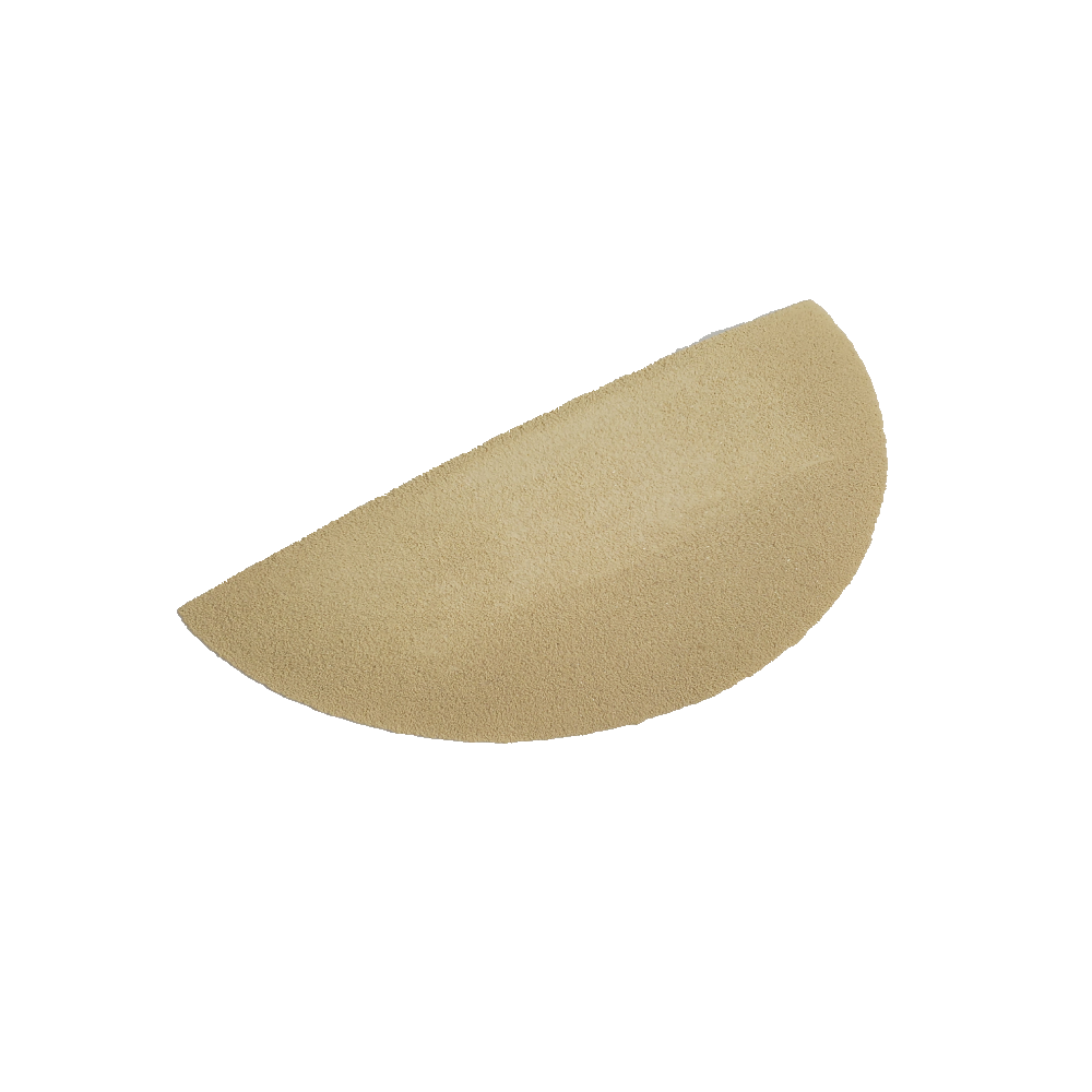 [9S6080M] White Rubber Shoulder Pad (24) - Medium