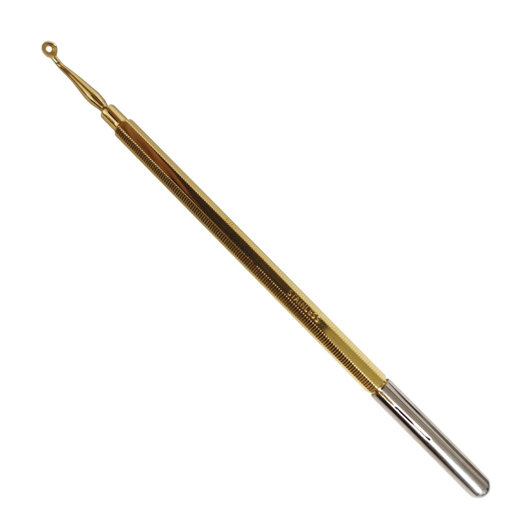 [1BA6052] Comedone Extraction /  Lancet - Gold
