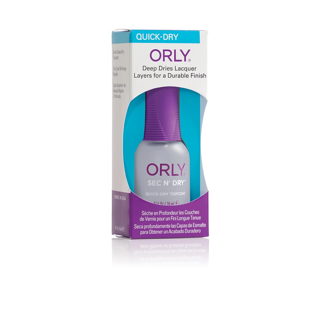 [190-530] ORLY® Sec' N Dry (Quick-Dry) Topcoat 18 ml