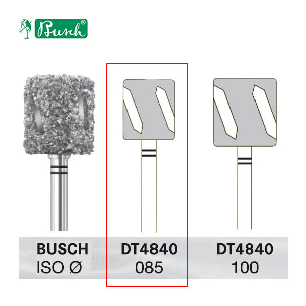 [2DT4840085] BUSCH® Diamond Bur - Mega coarse grit (DiaTWISTER)