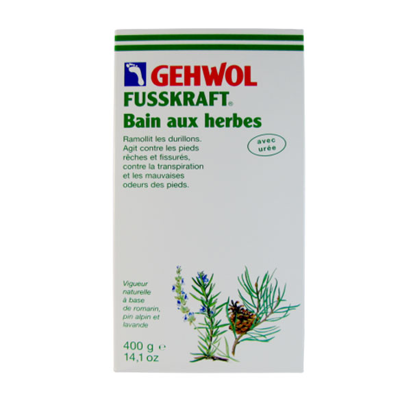 [GE 1111516] GEHWOL® FUSSKRAFT® Sel de bain aux herbes 400 g