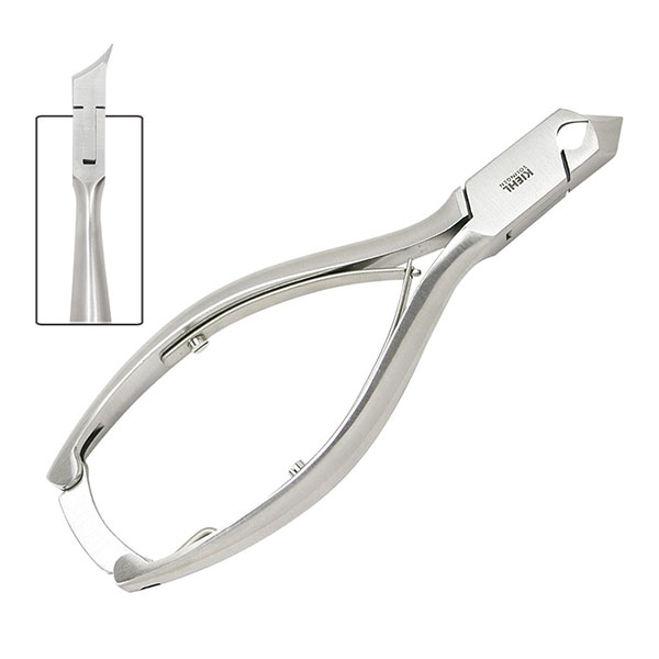 [13039-14CM] KIEHL® Double spring nail nipper - simple oblique jaw