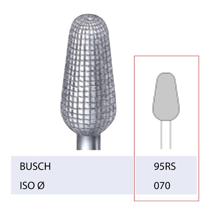 [295RS070] BUSCH® Stainless Steel Bur