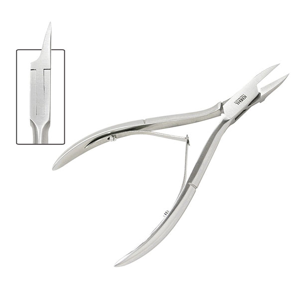 [13061-13CM] KIEHL® Pince à ongles à double ressort - mors droits et effilés