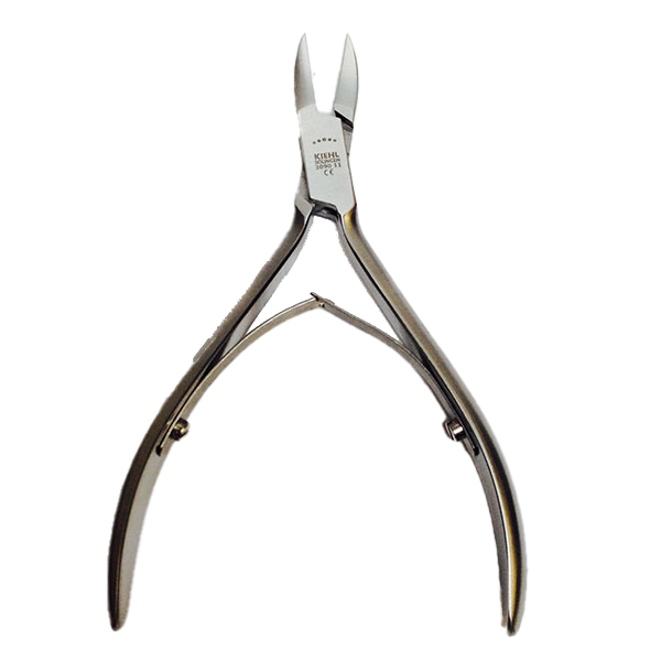 [13090-11CM INOX] KIEHL® Pince à ongles à double ressort - mors concaves