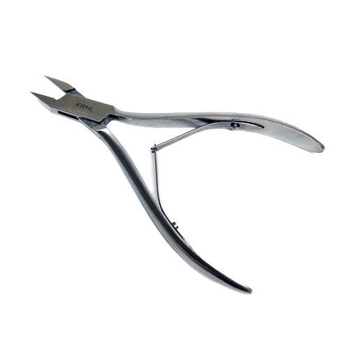 [13054-15CM INOX] KIEHL® Pince à ongles à double ressort - mors droits et pointus