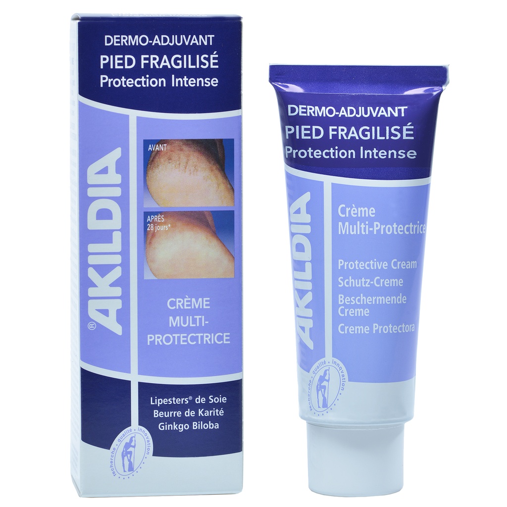 [AK-2345] AKILÉÏNE® Multi-Protection Foot Cream Akildia 75 ml