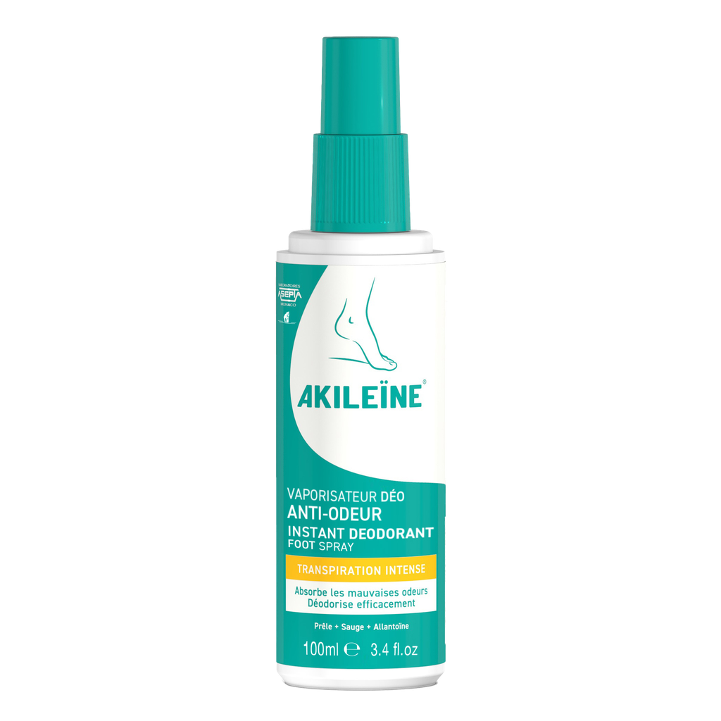 [AK-2325] AKILÉÏNE® Instant Deodorant Foot Spray 100 ml