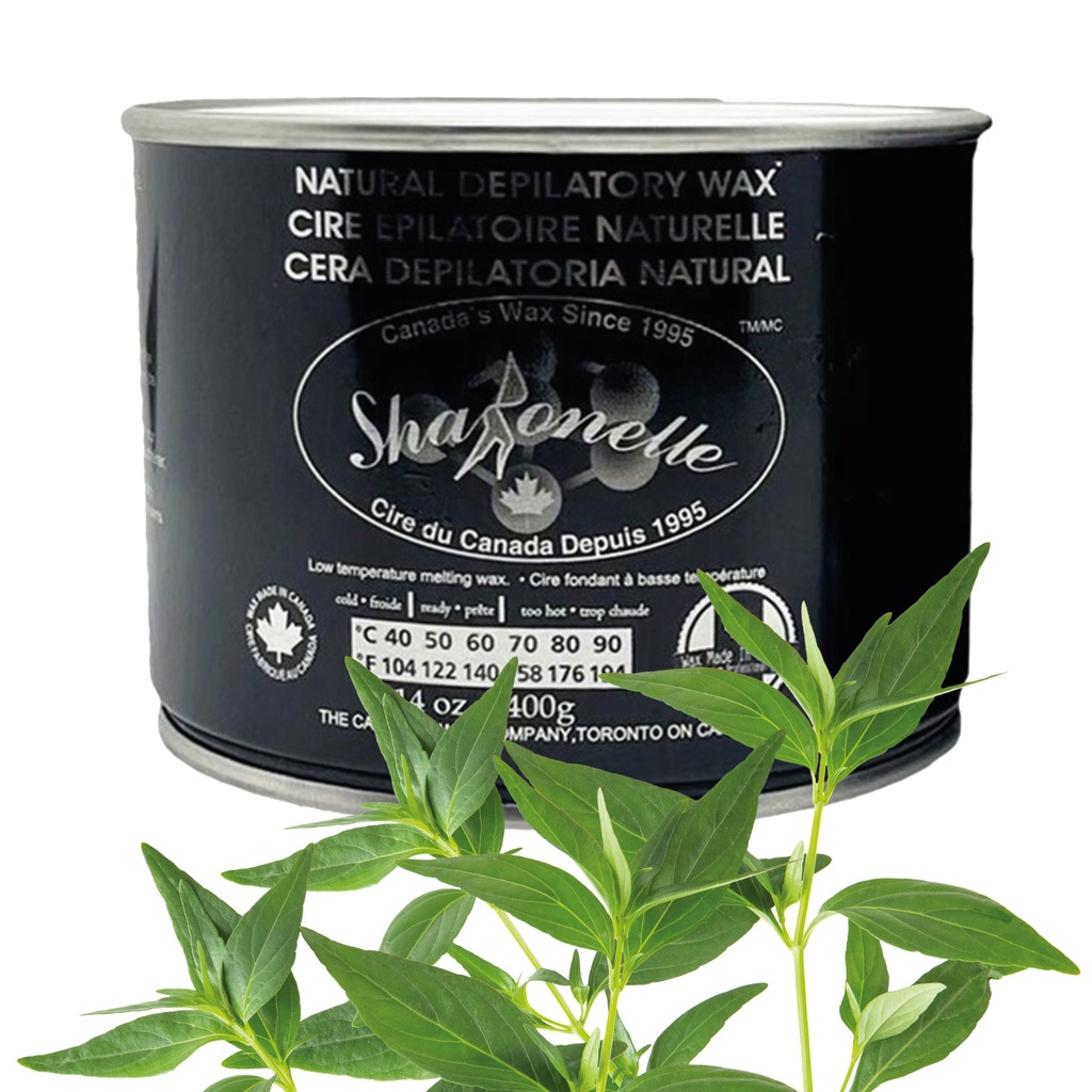 [230-TEE14] SHARONELLE® Natural Depilatory Wax - Tea Tree - 14 oz *SPECIAL PRICE ON THE PURCHASE OF 24 & MORE*