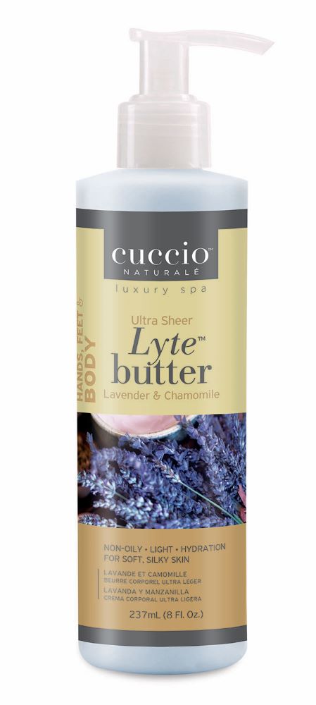 [3220] CUCCIO NATURALÉ Ultra Sheer Lyte butter -  Lavender &amp; Camomile