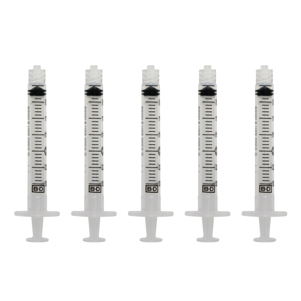 [309657-5] BD® Syringe without needle 3 cc (5 Units)