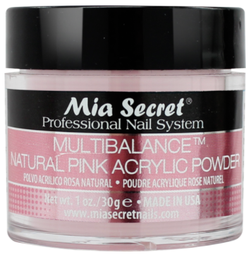 [PL420-NB] MIA SECRET® Multibalance Acrylic Powder Natural Pink 1oz 