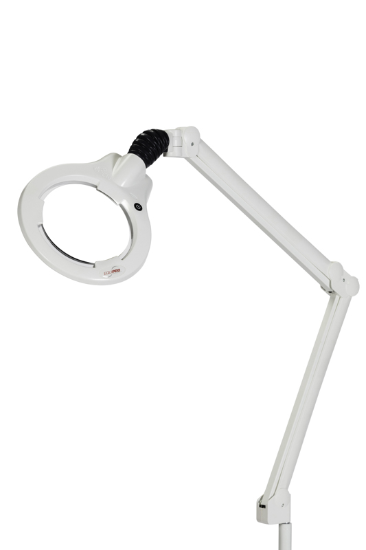 Lampe pour médecine esthétique - 408 LED - artecno - à LED / sur roulettes  / loupe